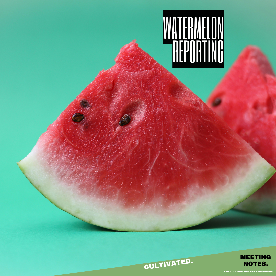 Watermelon Reporting