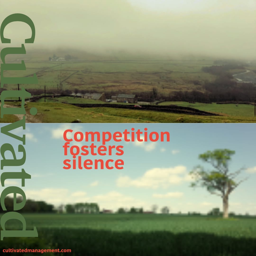 Competition fosters silence