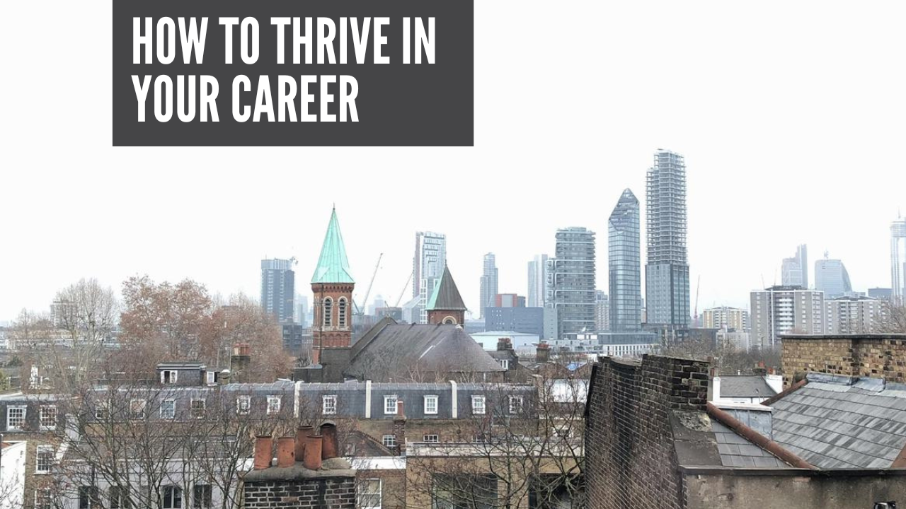 How to thrive in your career