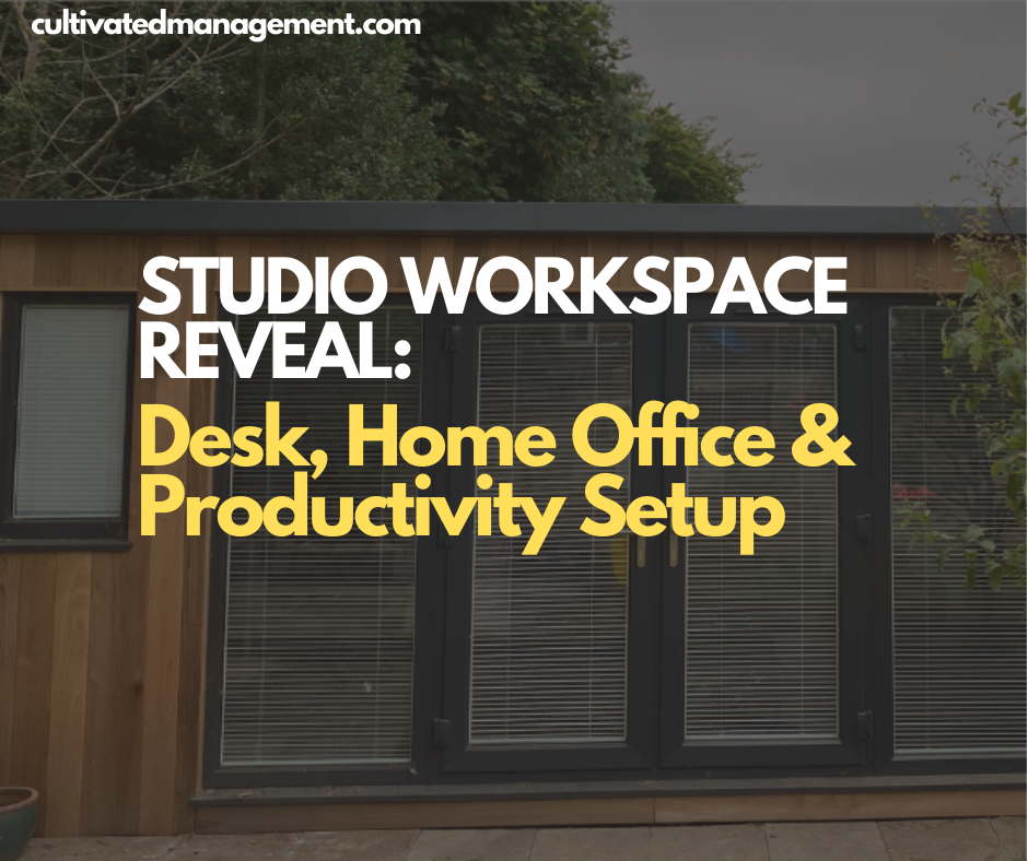 Studio Workspace Reveal: Desk, Home Office & Productivity Setup
