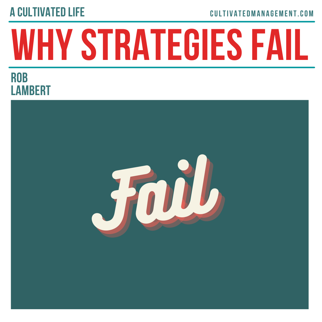 5 Reasons your strategy may be failing