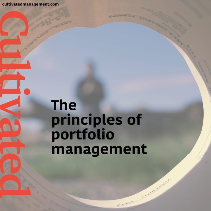 The Principles of Portfolio Management